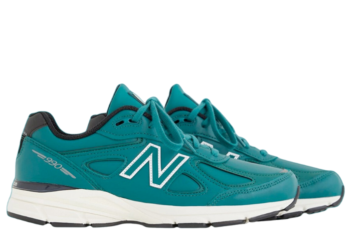 New Balance 990v4 Made in USA Teal White - U990TW4 Raffles and